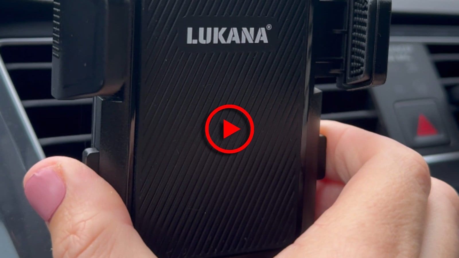 Lukana M-912 - Telefoonhouder Auto - Ventilatierooster video