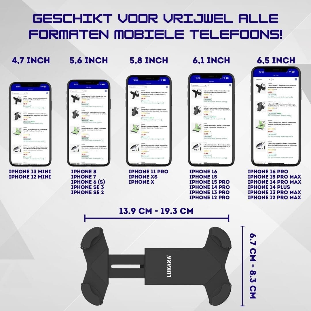 Lukana Telefoonhouder Fiets