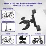 Lukana Telefoonhouder Fiets Multifunctioneel