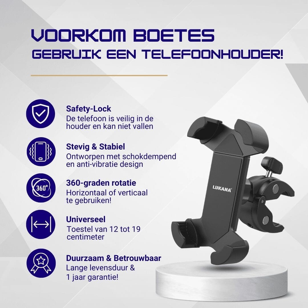 Lukana Telefoonhouder Fiets