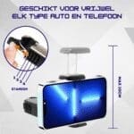 Lukana Telefoonhouder Hoofdsteun Auto