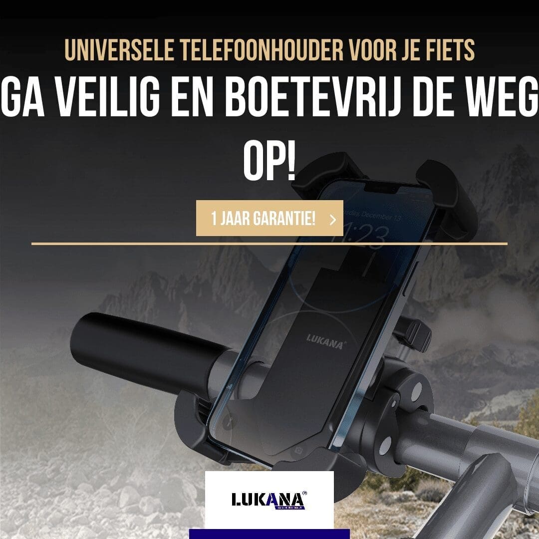 Lukana Telefoonhouder Fiets Universeel