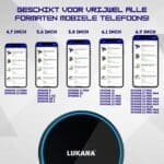 Lukana R-1805 MagSafe Telefoonhouder Auto