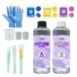 Lukana Epoxy Giethars (A+B) - 500gr - Transparant