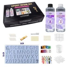 Lukana Epoxy Giethars Starterspakket - Voordeelpakket 2