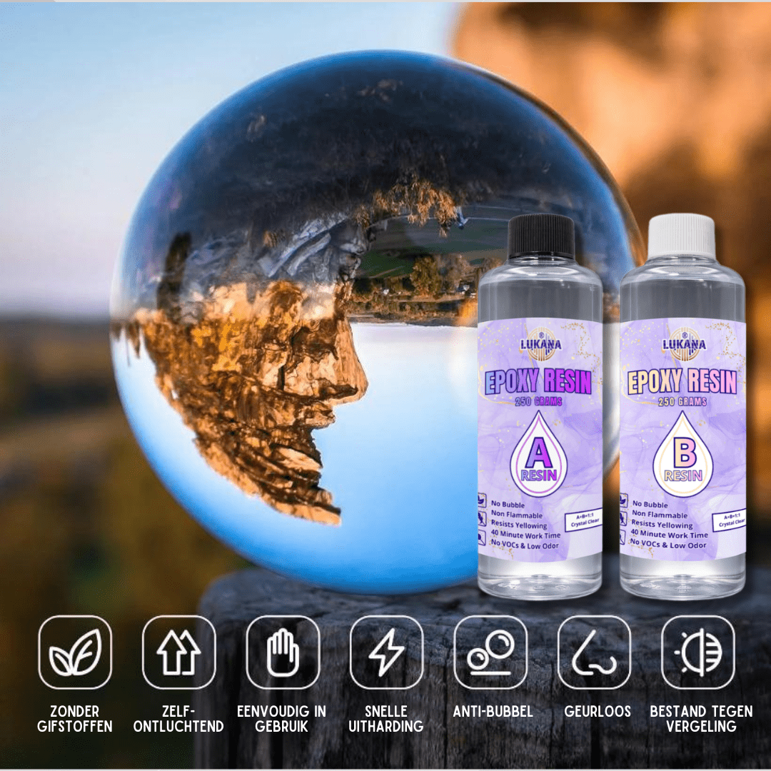 Lukana Epoxy Resin A+B Transparant