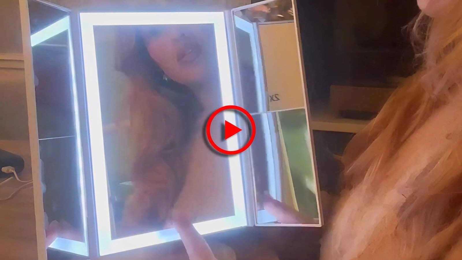 Lukana Make-Up Spiegel met LED Verlichting video