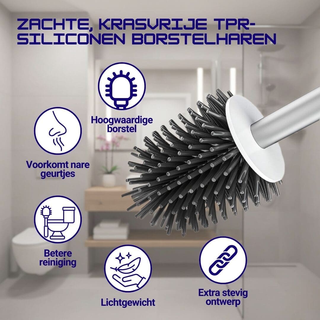 Lukana Siliconen Toiletborstel