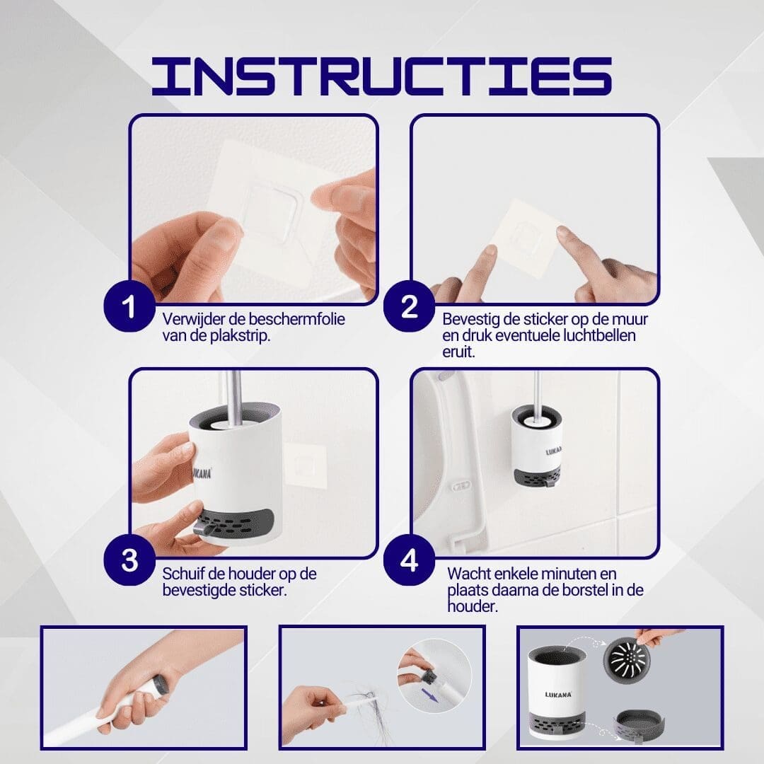 Lukana Toiletborstel Instructies