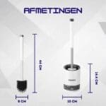 Lukana Toiletborstel Afmetingen