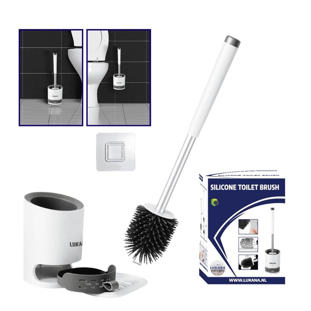 Lukana siliconen toiletborstel