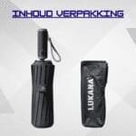 Lukana Stormparaplu Inhoud Verpakking