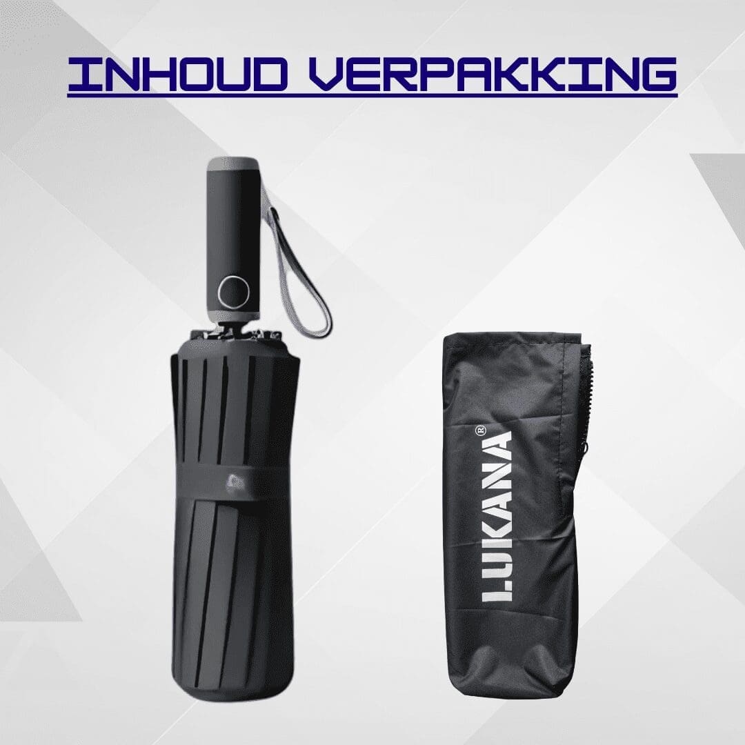 Lukana Stormparaplu Inhoud Verpakking