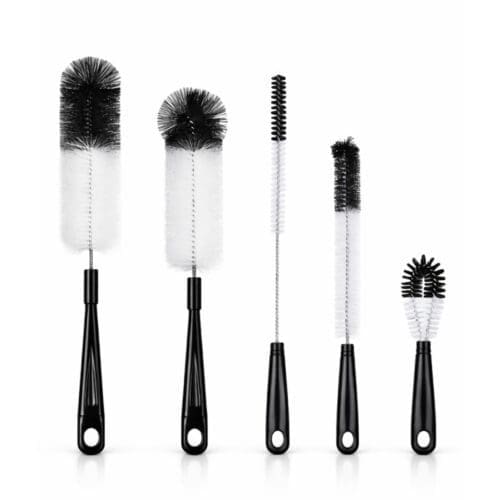 Lukana Flessenborstel Set - 5-delig - Flessenreiniger