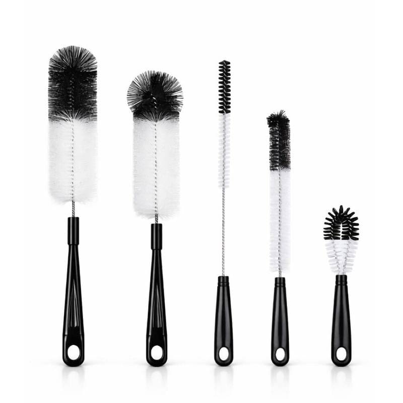 Lukana Flessenborstel Set - 5-delig - Flessenreiniger