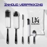 Lukana Flessenborstel Set Inhoud Verpakking