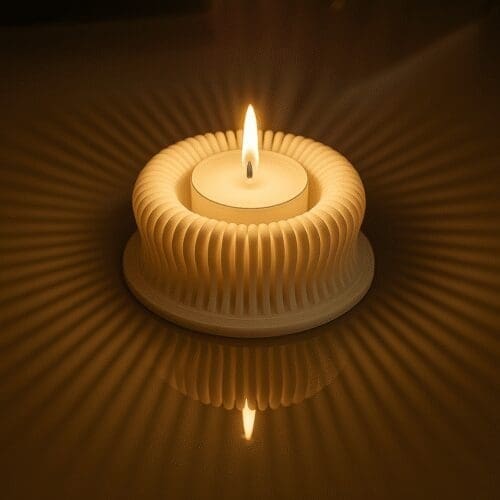 Lukana Theelichthouder - Waxinelichthouder - Set van 2